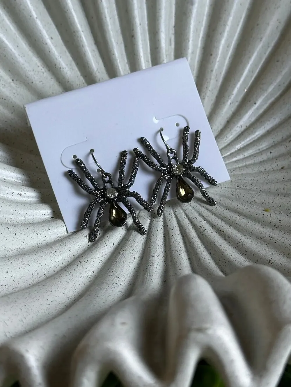 BOGO FREE Crystal Spider statement  Earrings